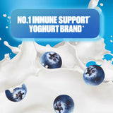 Actimel blueberry yoghurt drink 8x100g multipack - British product