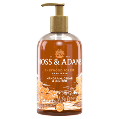Moss & Adams Hand Wash Sherwood Forest 500ml, imported from the UK