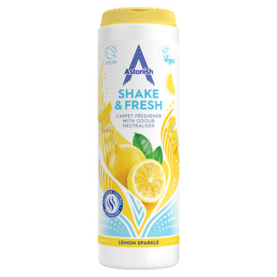 Astonish Lemon Sparkle Carpet Freshener 350g - British product