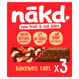 Nakd Bakewell Tart fruit nut bars 105g, imported from the UK