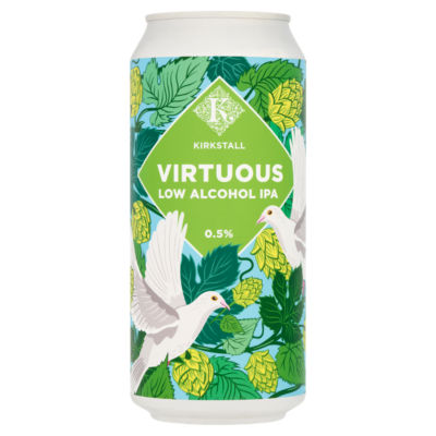 Kirkstall Virtuous Low Alcohol IPA 440ml, UK version