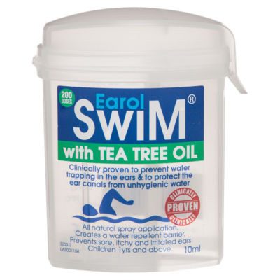 Spray pour les oreilles Earol Swim à l'huile d'arbre à thé 10 ml
