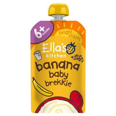 Ella's Kitchen Organic Banana Baby Brekkie Pouch 100g