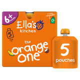 Ella's Kitchen The Orange One baby food smoothie pouches 5 x 90g - British product