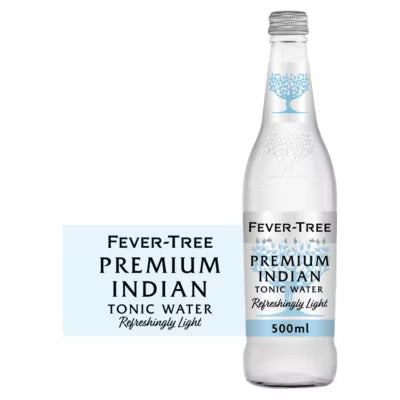 Fever-Tree Refreshingly Light Indian Tonic Water 500ml - British product