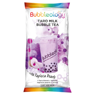 Bubbleology taro bubble tea kit 75g - British product