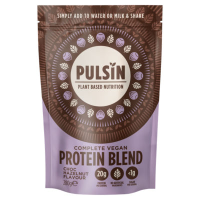Pulsin Complete Vegan Protein Blend Choc Hazelnut Flavour