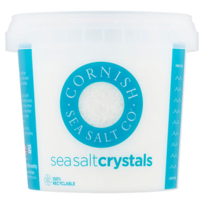 Cornish sea salt crystals 225g - British product