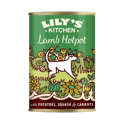 Lily's Kitchen Lamb Hotpot Adult wet dog food 400g, UK version