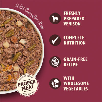 Lily's Kitchen venison wet dog food 400g, UK version