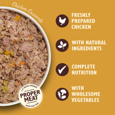 Lily's Kitchen wet dog food chicken and turkey casserole 150g, UK version