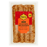 Najma Curry Chicken Sausages 250g, imported from the UK