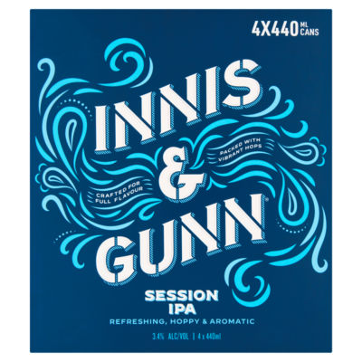 Innis &amp; Gunn Session IPA 4 x 440ml multipack, UK version