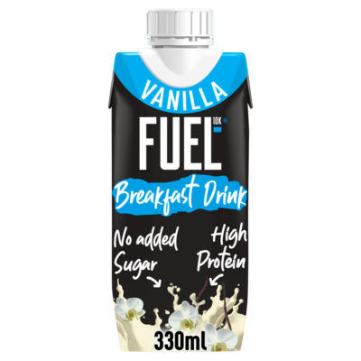 FUEL10K Vanilla High Protein Breakfast Shake 330ml - British product