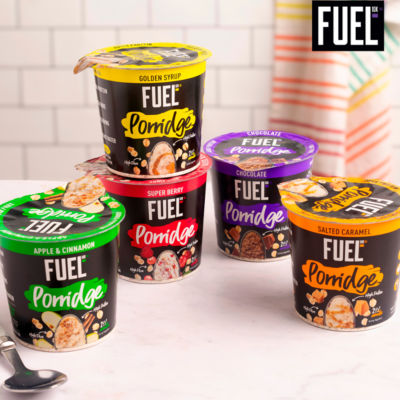 FUEL10K golden syrup porridge pot 70g - British product