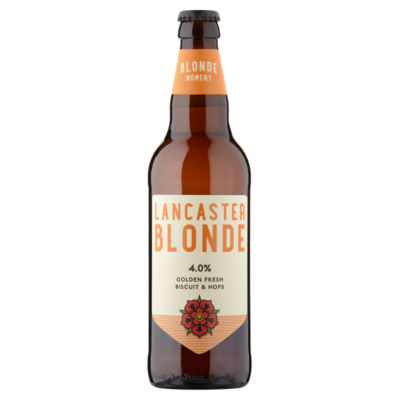 Lancaster blonde golden ale 500ml, UK version