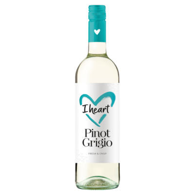 I Heart Pinot Grigio White Wine 75cl