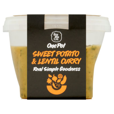 Big Pot Co Sweet Potato and Lentil Curry 380g - British product