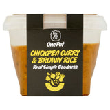 Big Pot Co chickpea curry brown rice 380g - British product