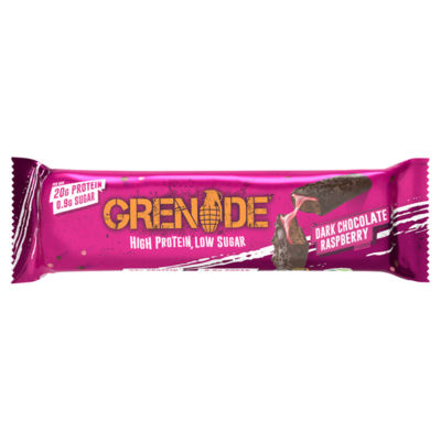 Grenade Protein Bar Dark Chocolate Raspberry 60g, UK version