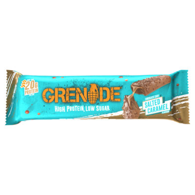 Grenade protein bar chocolate chip salted caramel 60g, UK version