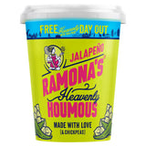 Ramona's Jalapeño Heavenly Houmous 500g, imported from the UK