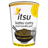 Itsu katsu curry flavour instant noodles with miso broth pot 63g - British product