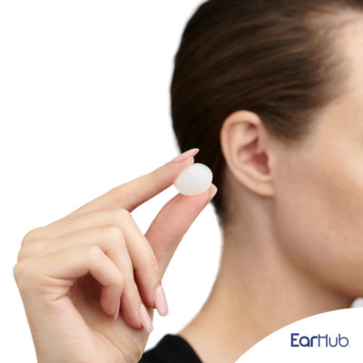 EarHub Sleepwell Soft Silicone Earplugs 6 pairs - British product