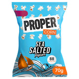 Propercorn sea salted popcorn 70g, imported from the UK