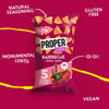 Properchips barbecue lentil chips 5 x 14g (70g), imported from the UK