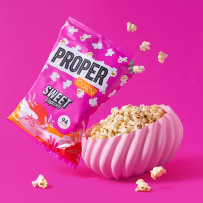Proper Corn sweet popcorn 90g, imported from the UK