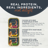 Encore wet dog food Pâté Selection 5 x 150g - British product