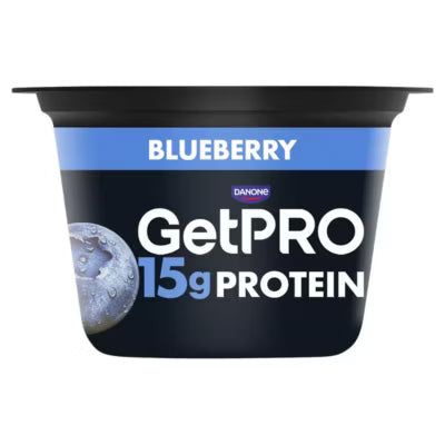 GetPro blueberry protein yoghurt 160g, UK version