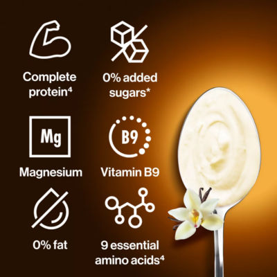 GetPro vanilla protein yoghurt 160g, UK version