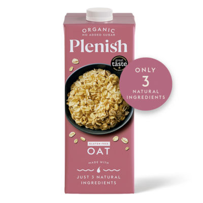 Plenish organic gluten free oat drink 1L, imported from the UK
