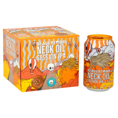 Bière Beavertown Neck Oil Session IPA 4 x 330ml