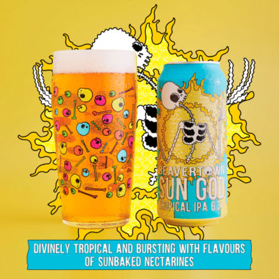 Beavertown Sun God Tropical IPA beer 440ml - British product