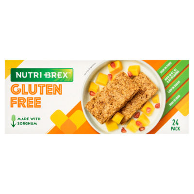 Nutri-Brex Gluten Free cereal biscuits 375g pack, imported from the UK