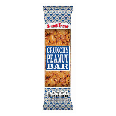Peanut caramel snack bar 45g (British brand)