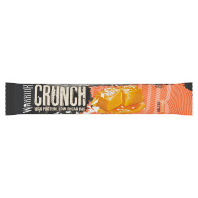Warrior Crunch salted caramel protein bar 64g (British brand)