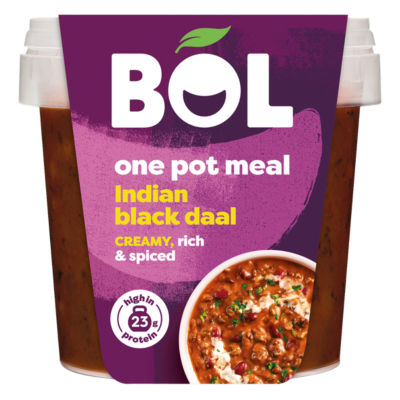 BOL Indian Black Daal ready meal 450g - British product