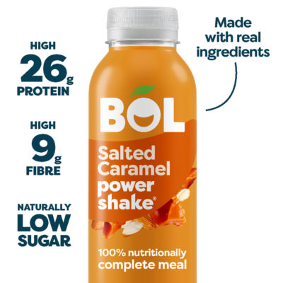 Bols Salted Caramel Power Shake 410g (British brand)