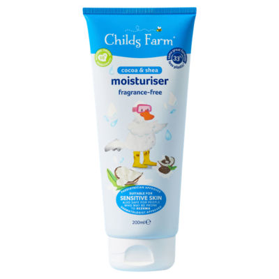 Childs Farm Cocoa & Shea Moisturiser 200ml - British product