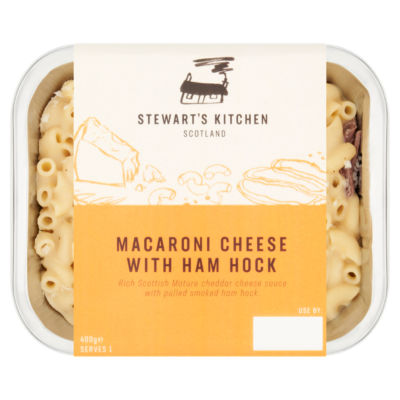 Stewart's Kitchen Macaroni Cheese with Ham Hock 400g (British brand)