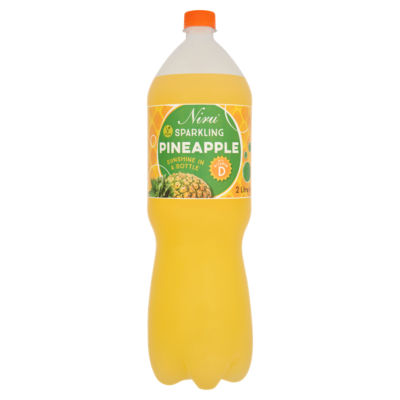 Niru Sparkling Pineapple Carbonated Drink 2 Litre