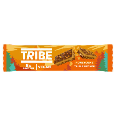 Tribe honeycomb triple decker protein bar 40g (British brand)