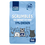 Scrumbles kitten chicken food 750g (British brand)
