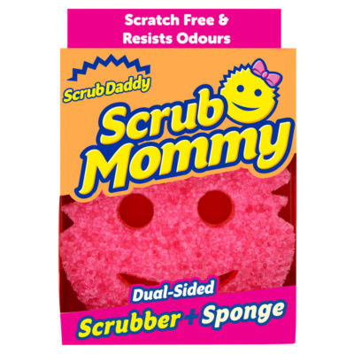 Scrub Daddy scourer sponge dual purpose (British brand)