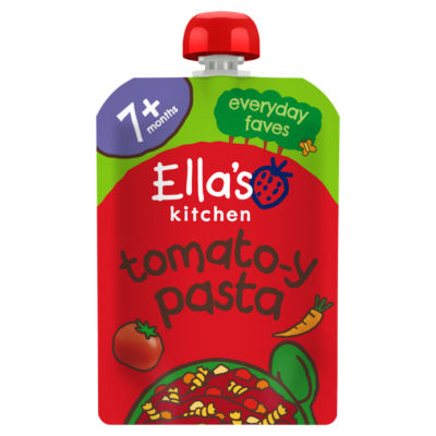Ella's Kitchen Tomato-y Pasta with Veggies Baby Food Pouch 130g
