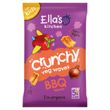 Ella's Kitchen BBQ Flavour Crunchy Veg Waves 5 x 10g - British product